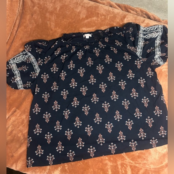 Knox Rose Tops - Knox Rose boho short-sleeve top